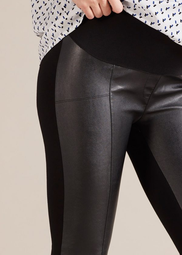 Gebe Maternity Tights For Pregnancy Black (006)