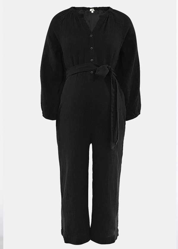 Gebe Maternity Truvacar Sleeve Pregnancy Jumpsuit