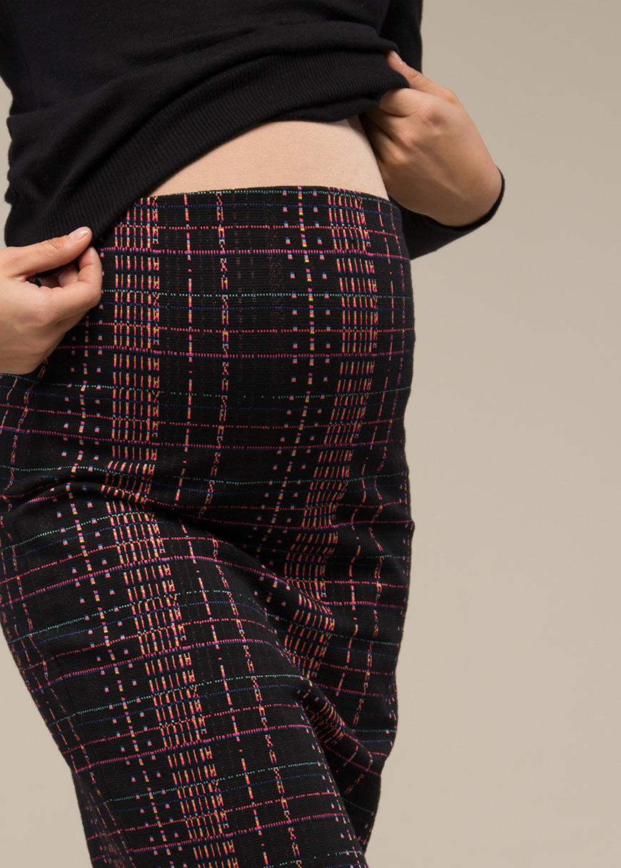 Gebe Maternity Wood Maternity Skirt Multicolor