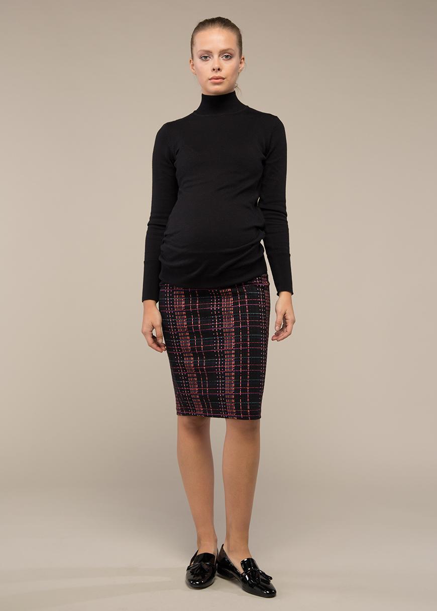 gebe maternity Wood Maternity Skirt Multicolor