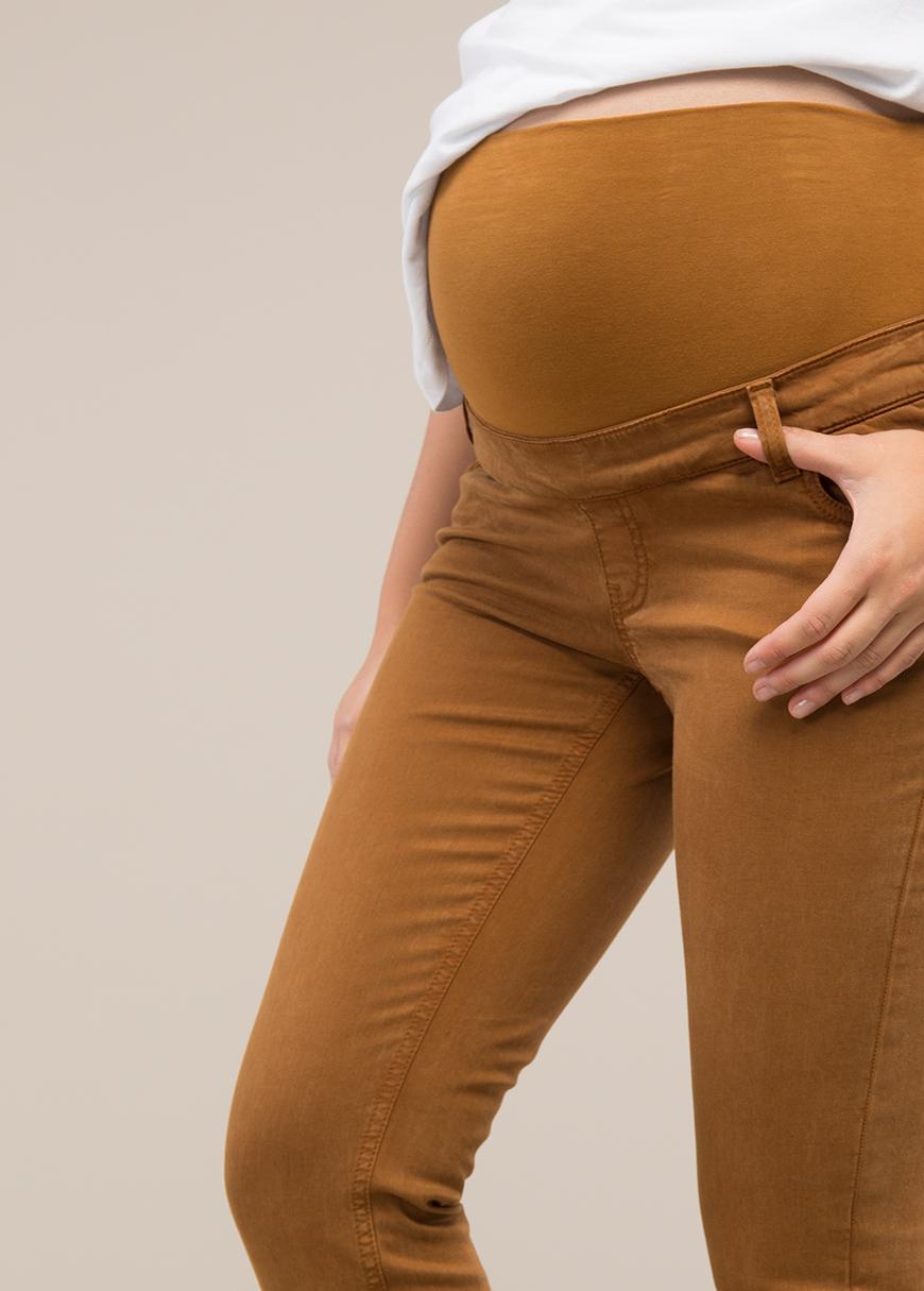 Gebe Maternity Tibby Slimfit Pregnancy Jeans Dark Brown