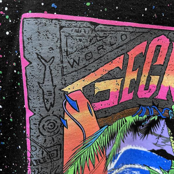 Gecko Hawaii 1980's Glow In The Dark Splatter - Island Treasure