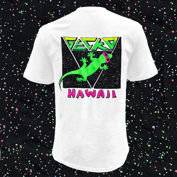 gecko hawaii 1980's New Wave Hyper Space - Lost Limited Tee