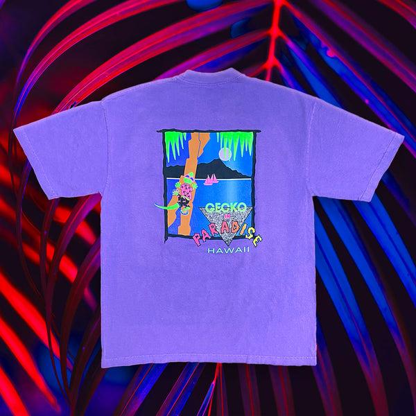 gecko hawaii 1988 Gecko In Paradise Neon Purple (Single Stitch)