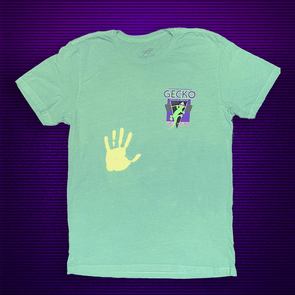 Gecko Hawaii 1988 HyperFlash Muscle Beach V2 Green-To-Yellow Tee