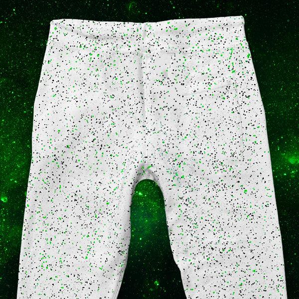 Gecko Hawaii 1988 Space Dust Joggers - Limited Edition Splatter Colorway - Glow In The Dark