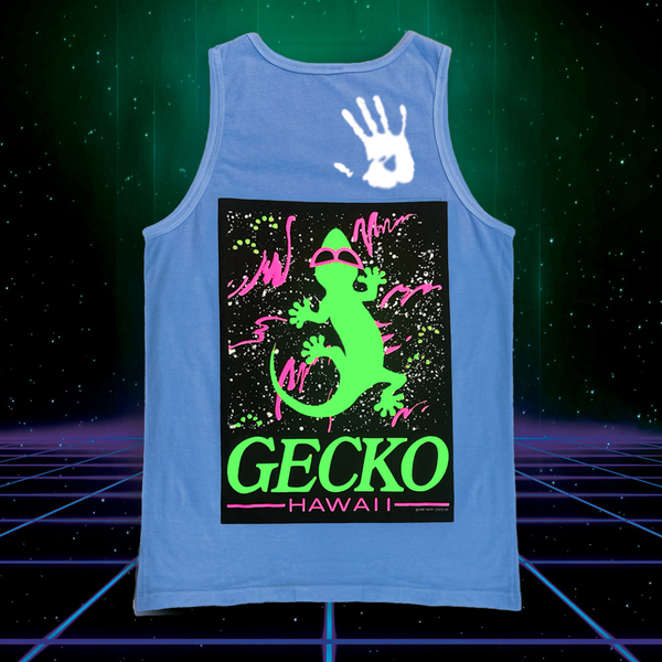 gecko hawaii 1988 Space Gecko: HYPERTANK Blue-to-White