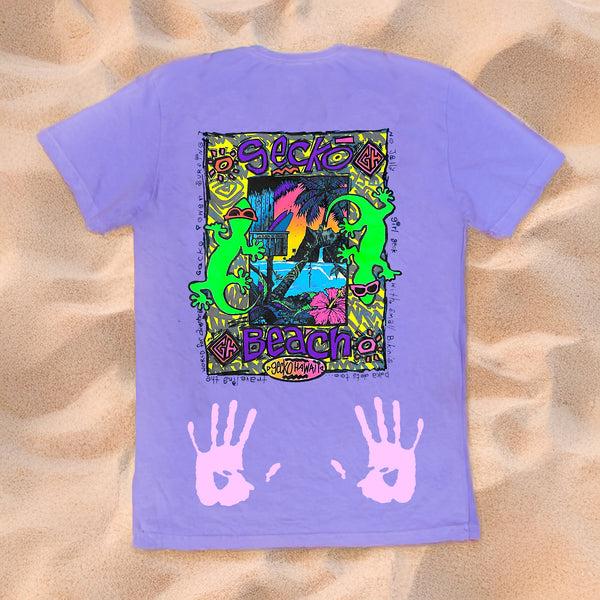 gecko hawaii 1989 Gecko Beach: HYPERflash Purple to Pink V1