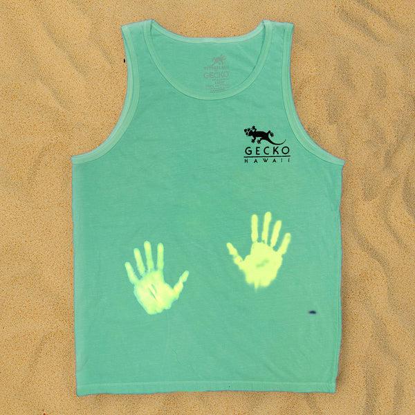 Gecko Hawaii 1989 Gecko Beach HyperTank Green To Neon Yellow V1