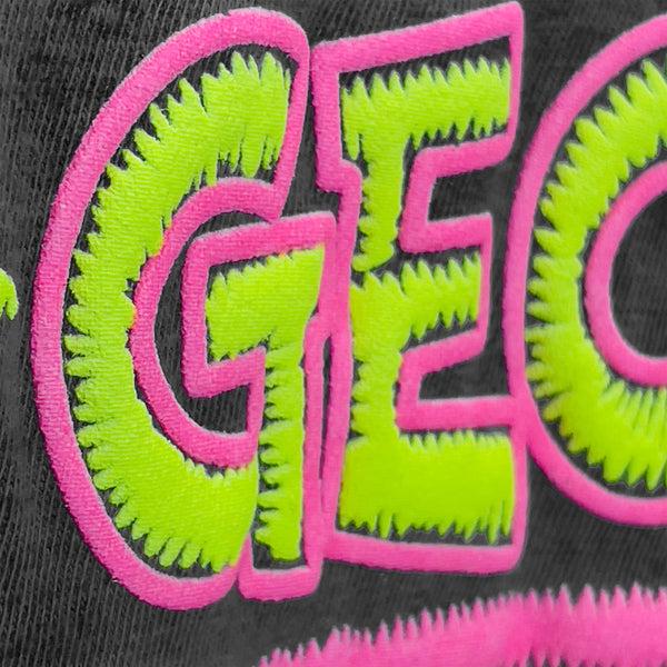 Gecko Hawaii 1989 Gecko Stitchwave - Black Volcanic Acid Wash