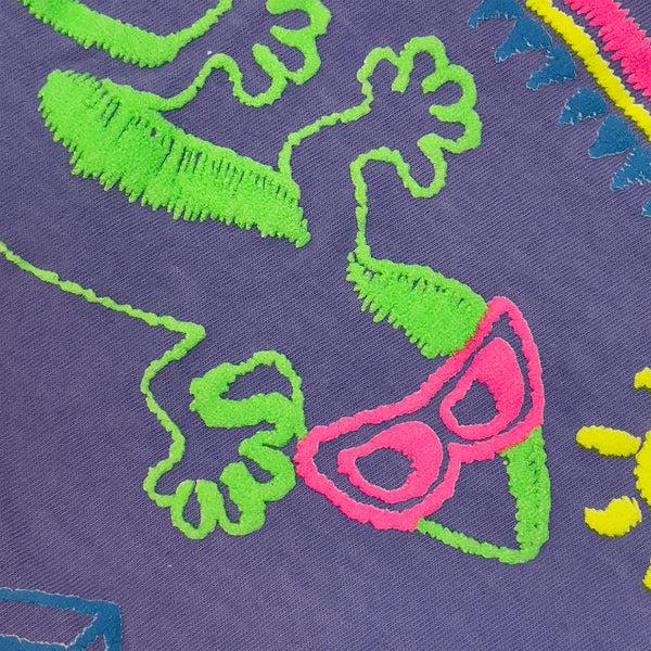 Gecko Hawaii 1989 Gecko Stitchwave - Purple To Pink Hyper Flash