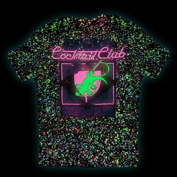 Gecko Hawaii 1989 Glow In The Dark Summer Splatter Cocktail Club - Limited Edition