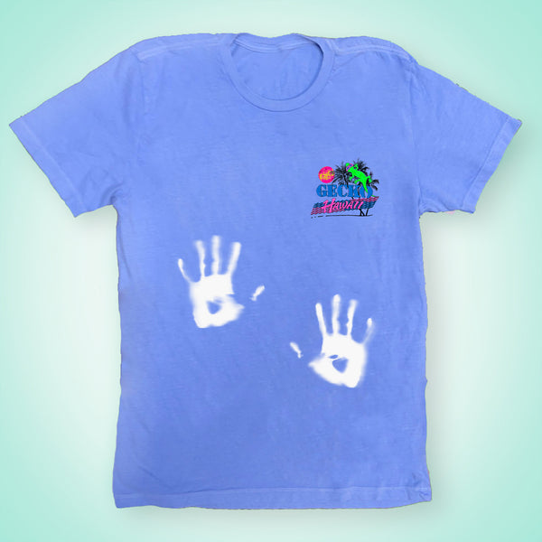 Gecko Hawaii '86 Souvenir Palm: HYPERflash Blue To White V2