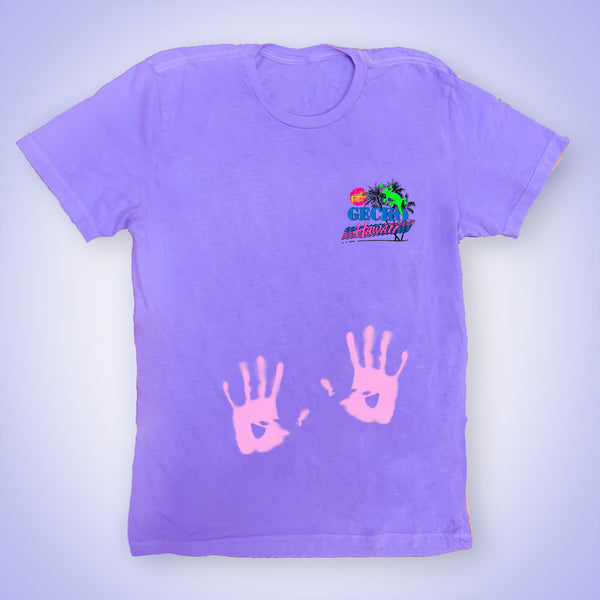 Gecko Hawaii '86 Souvenir Palm: HYPERflash Purple To Pink V2