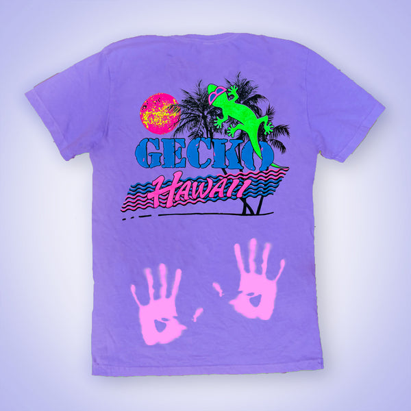 gecko hawaii '86 Souvenir Palm: HYPERflash Purple to Pink V2