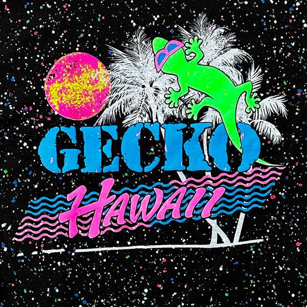 Gecko Hawaii '86 Souvenir Palm - Limited Edition Retro Splatter