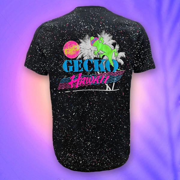 gecko hawaii '86 Souvenir Palm - Limited Edition Retro Splatter