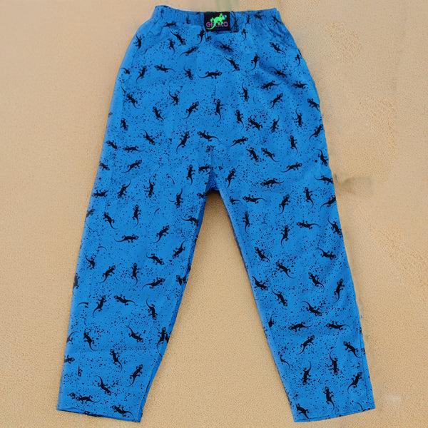 gecko hawaii 90s Forever Gecko Beach Pants Bright Blue