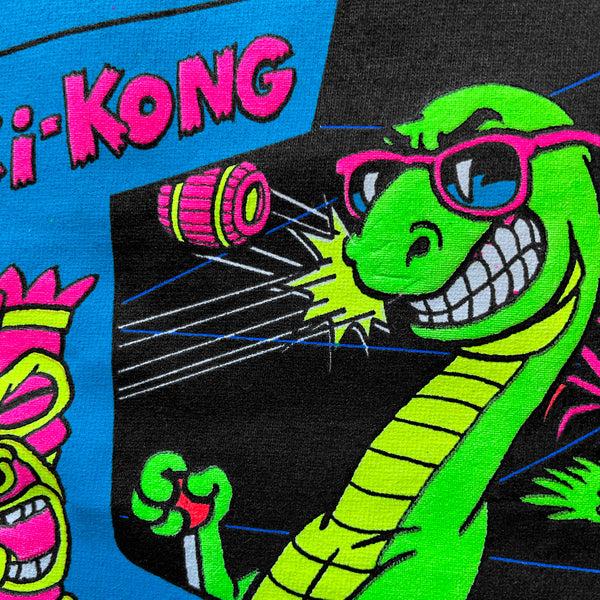 Gecko Hawaii Aloha Arcade 1980s Neon Green - Gecko X Nazar 4 Limited Tee