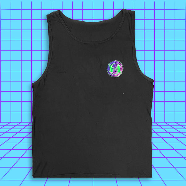 Gecko Hawaii Aloha Arcade Black Pigment Tank - Gecko X Nazar 4