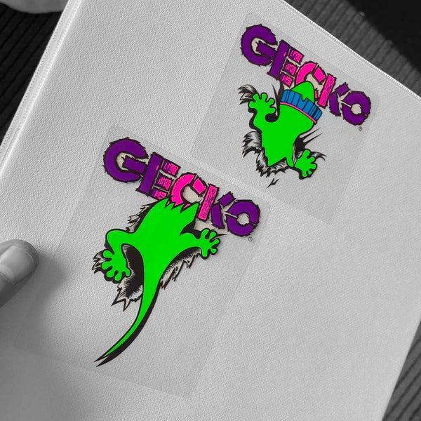 gecko hawaii Gecko Breakthrough 1A (Head): 1980s Fluorescent Collector's Sticker