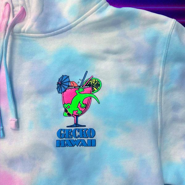 Gecko Hawaii Gecko Cocktail Club Cotton Candy Hoodie