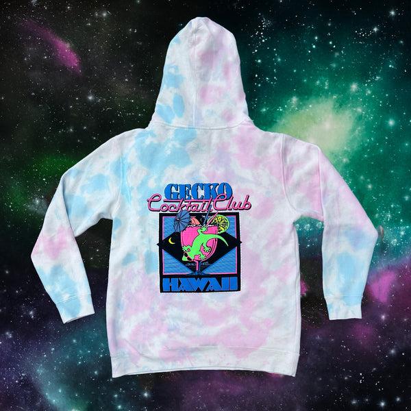 Gecko Hawaii Gecko Cocktail Club Cotton Candy Hoodie