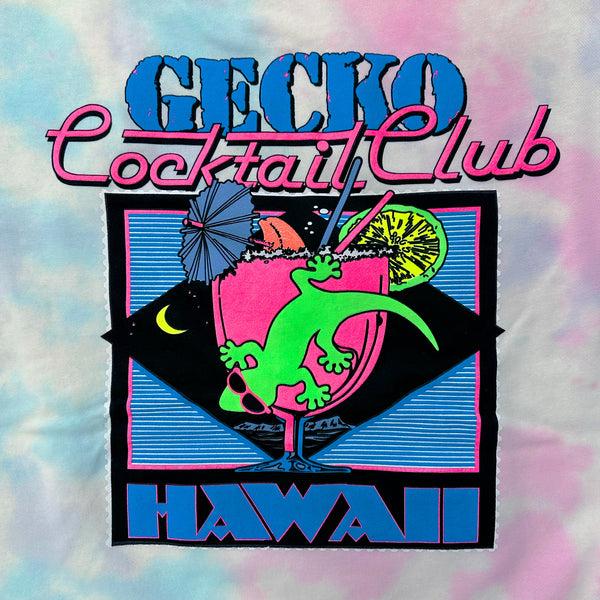 Gecko Hawaii Gecko Cocktail Club Cotton Candy Hoodie