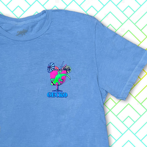 Gecko Hawaii Gecko Cocktail Club HYPERFLASH: Blue To White