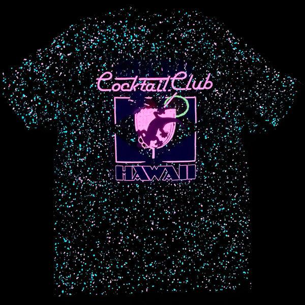 Gecko Hawaii Gecko Cocktail Club - Secret Glow In The Dark Red/White/Blue Splatter
