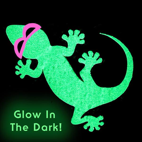 Gecko Hawaii 1988 Neon Blue Marble