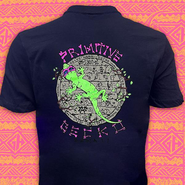 Gecko Hawaii 1988 Primitive Gecko Midnight Blue