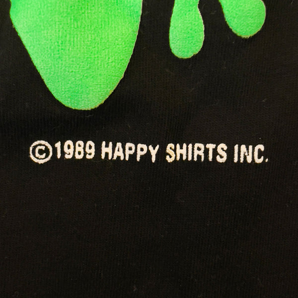 Gecko Hawaii 1989 Gecko Tail Flip Black Beach Tee