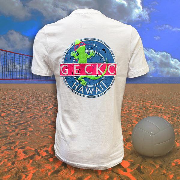 gecko hawaii 1989 Gecko Vinyl - White Tee
