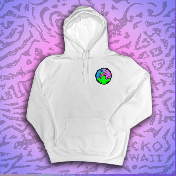 Gecko Hawaii Big Swirl - UV Color-Change Hoodie