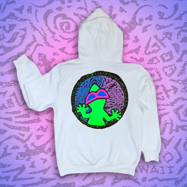 gecko hawaii Big Swirl - UV Color-Change Hoodie