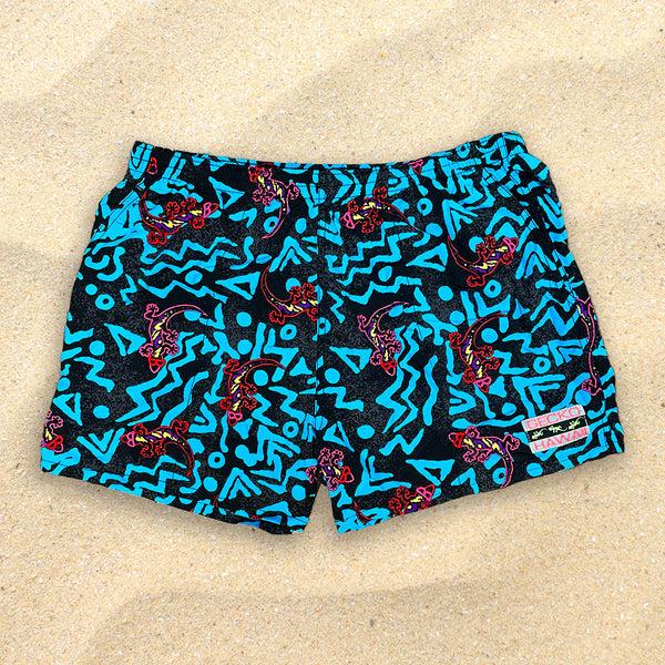 gecko hawaii Blue Geo Gecko Volleys