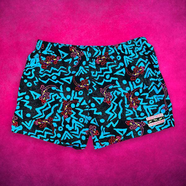 Gecko Hawaii Blue Geo Gecko Volleys