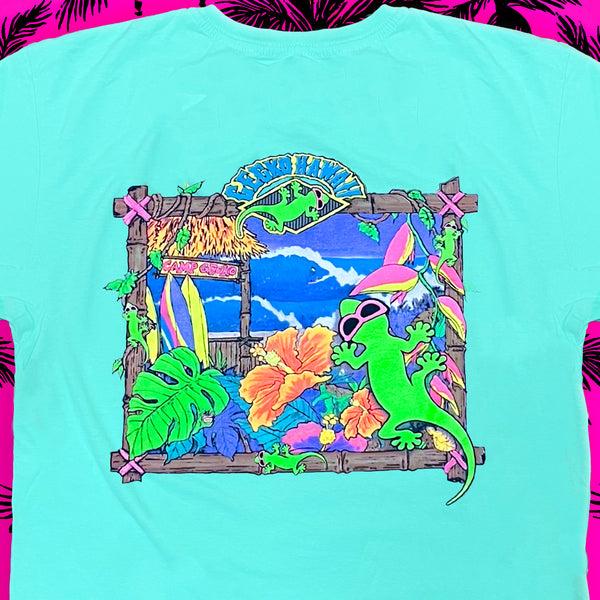 Gecko Hawaii Camp Gecko '89 - Aquamarine