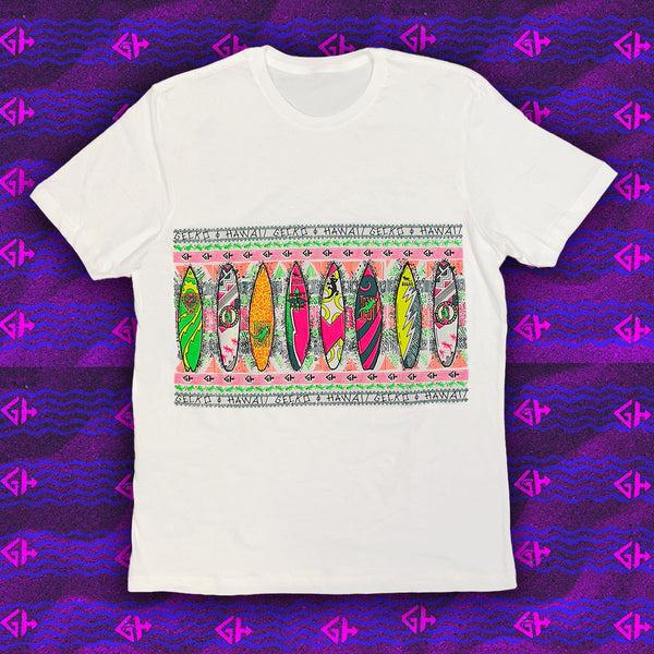 gecko hawaii Gecko Boardroom 1989 White Tee