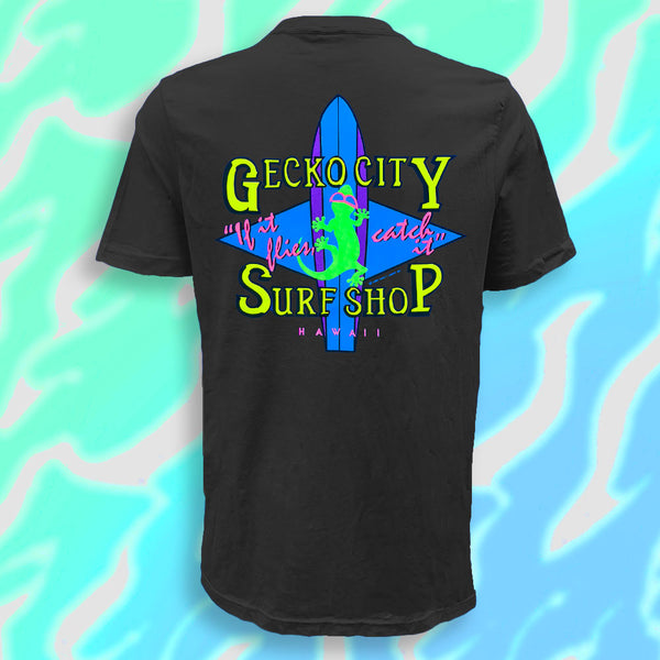 gecko hawaii Gecko City Surf Shop 1989