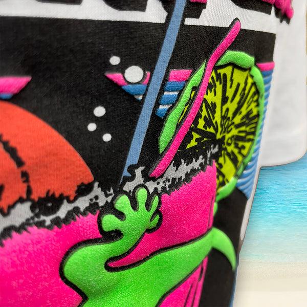 Gecko Hawaii Gecko Cocktail Club White Beach Tee
