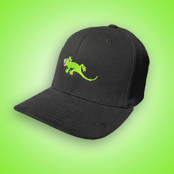 Gecko Hawaii Gecko Flexfit Black Hat