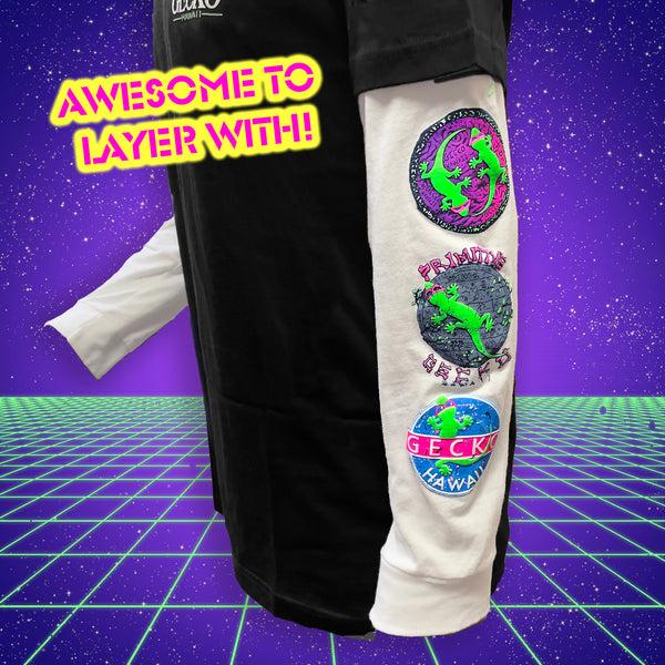 Gecko Hawaii Gecko Four LOGO Long Sleeve Tee