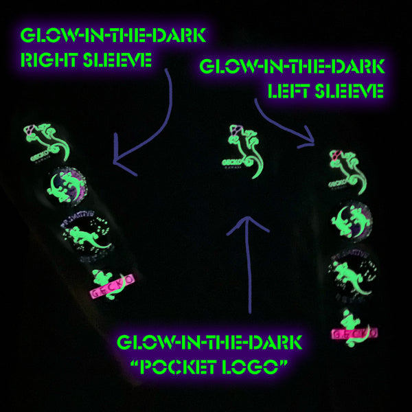 Gecko Hawaii Gecko Four LOGO Long Sleeve Tee