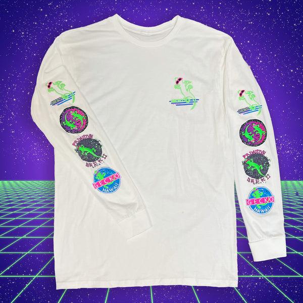gecko hawaii Gecko Four LOGO Long Sleeve Tee