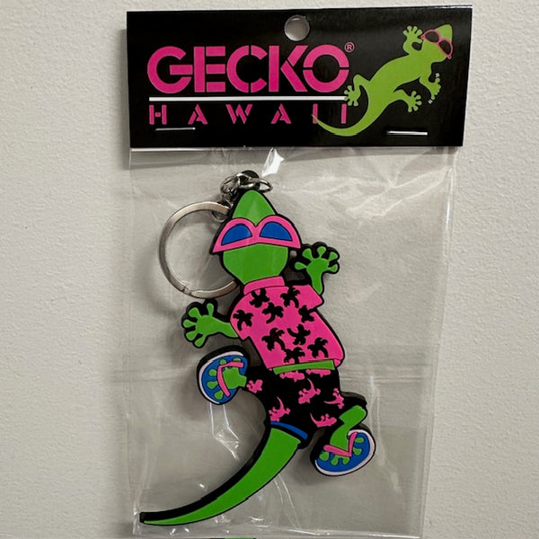 Gecko Hawaii Gecko Hawaii Paradise Keychain