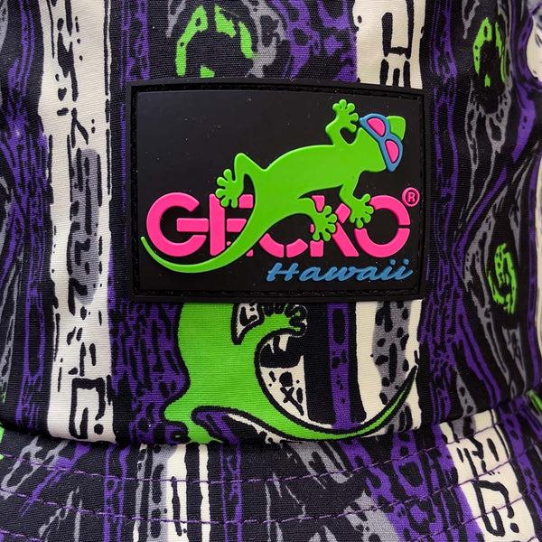 Gecko Hawaii Gecko Purple Stripe Boonie