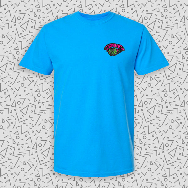 Gecko Hawaii Gecko Tiki Time - Blue Taffy