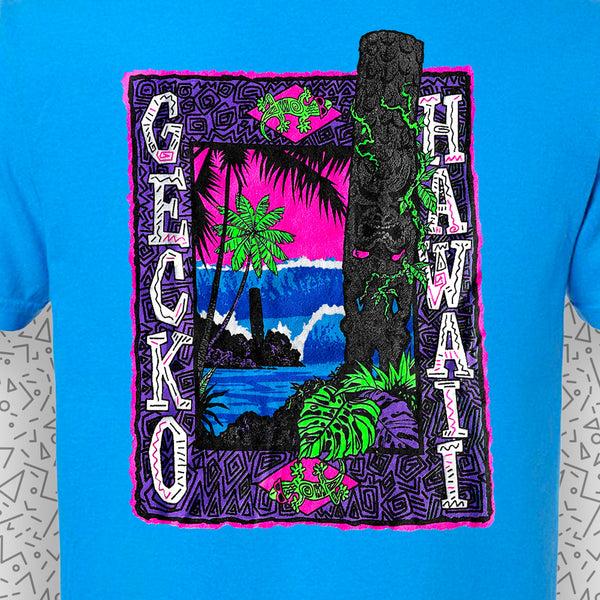 Gecko Hawaii Gecko Tiki Time - Blue Taffy